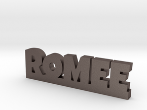 ROMEE Lucky in Polished Bronzed Silver Steel