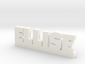 ELLISE Lucky in White Processed Versatile Plastic