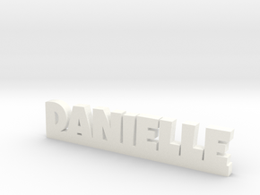DANIELLE Lucky in White Processed Versatile Plastic