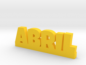 ABRIL Lucky in Yellow Processed Versatile Plastic