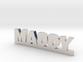 MADDY Lucky in Rhodium Plated Brass