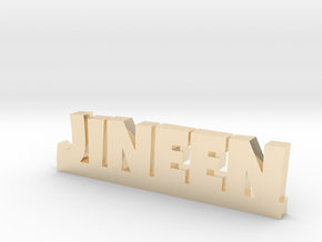 JINEEN Lucky in 14k Gold Plated Brass