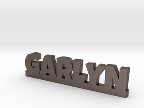 GARLYN Lucky in Polished Bronzed Silver Steel