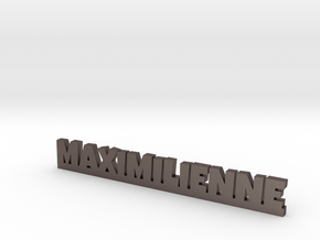 MAXIMILIENNE Lucky in Polished Bronzed Silver Steel