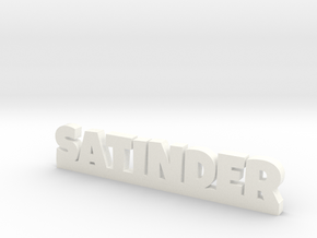 SATINDER Lucky in White Processed Versatile Plastic