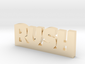 RUSH Lucky in 14k Gold Plated Brass