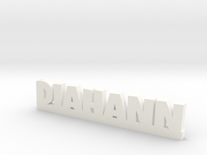 DIAHANN Lucky in White Processed Versatile Plastic