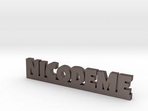 NICODEME Lucky in Polished Bronzed Silver Steel