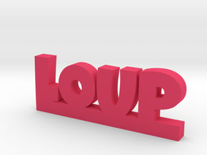 LOUP Lucky in Pink Processed Versatile Plastic