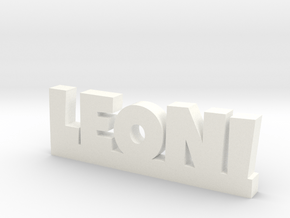LEONI Lucky in White Processed Versatile Plastic