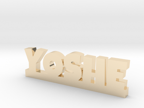 YOSHE Lucky in 14k Gold Plated Brass