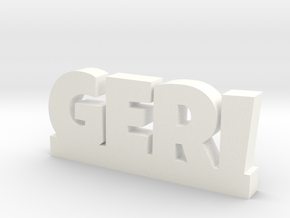 GERI Lucky in White Processed Versatile Plastic