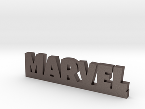 MARVEL Lucky in Polished Bronzed Silver Steel