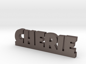 CHERIE Lucky in Polished Bronzed Silver Steel
