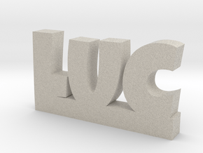 LUC Lucky in Natural Sandstone