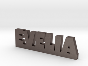 EVELIA Lucky in Polished Bronzed Silver Steel