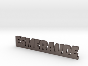 ESMERAUDE Lucky in Polished Bronzed Silver Steel