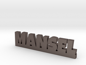 MANSEL Lucky in Polished Bronzed Silver Steel