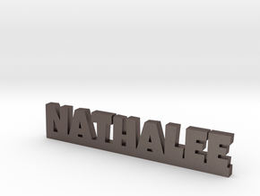 NATHALEE Lucky in Polished Bronzed Silver Steel