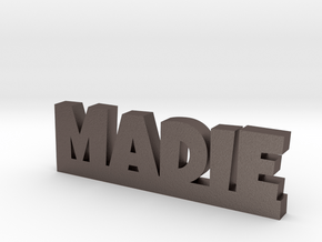 MADIE Lucky in Polished Bronzed Silver Steel