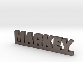 MARKEY Lucky in Polished Bronzed Silver Steel