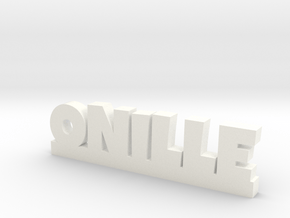 ONILLE Lucky in White Processed Versatile Plastic