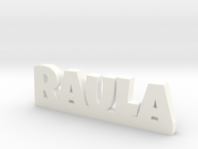 RAULA Lucky in White Processed Versatile Plastic