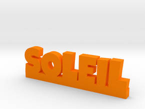 SOLEIL Lucky in Orange Processed Versatile Plastic