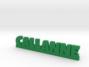 CALLANNE Lucky in Green Processed Versatile Plastic