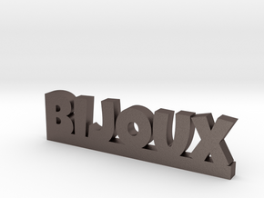 BIJOUX Lucky in Polished Bronzed Silver Steel
