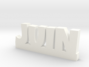 JUIN Lucky in White Processed Versatile Plastic