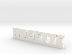 HUGETTE Lucky in White Processed Versatile Plastic