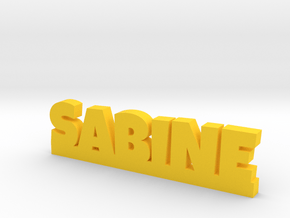 SABINE Lucky in Yellow Processed Versatile Plastic