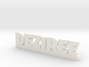 DEZIREE Lucky in White Processed Versatile Plastic