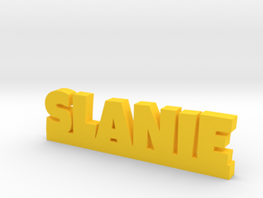 SLANIE Lucky in Yellow Processed Versatile Plastic