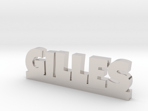 GILLES Lucky in Rhodium Plated Brass