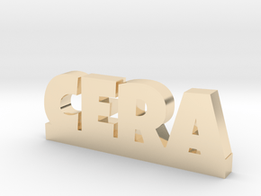 CERA Lucky in 14k Gold Plated Brass