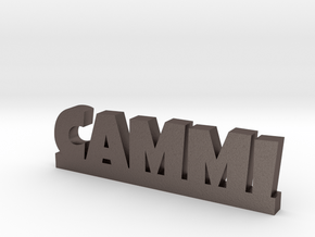 CAMMI Lucky in Polished Bronzed Silver Steel