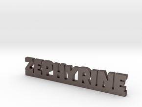 ZEPHYRINE Lucky in Polished Bronzed Silver Steel