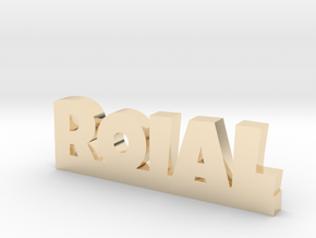 ROIAL Lucky in 14k Gold Plated Brass