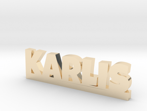 KARLIS Lucky in 14k Gold Plated Brass
