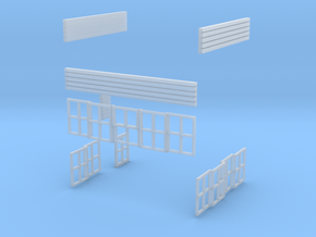 Chirk Signal Cabin Parts 12-19 in Smooth Fine Detail Plastic