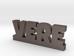 VERE Lucky in Polished Bronzed Silver Steel
