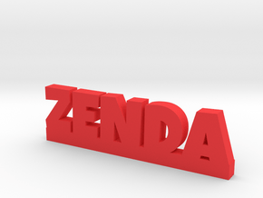 ZENDA Lucky in Red Processed Versatile Plastic