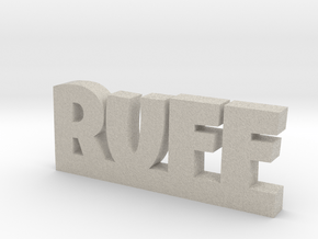 RUFF Lucky in Natural Sandstone