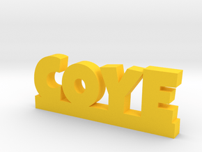 COYE Lucky in Yellow Processed Versatile Plastic