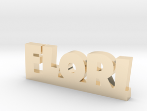 FLORI Lucky in 14k Gold Plated Brass