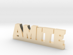 AMITE Lucky in 14k Gold Plated Brass