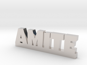 AMITE Lucky in Rhodium Plated Brass