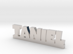 TANIEL Lucky in Rhodium Plated Brass